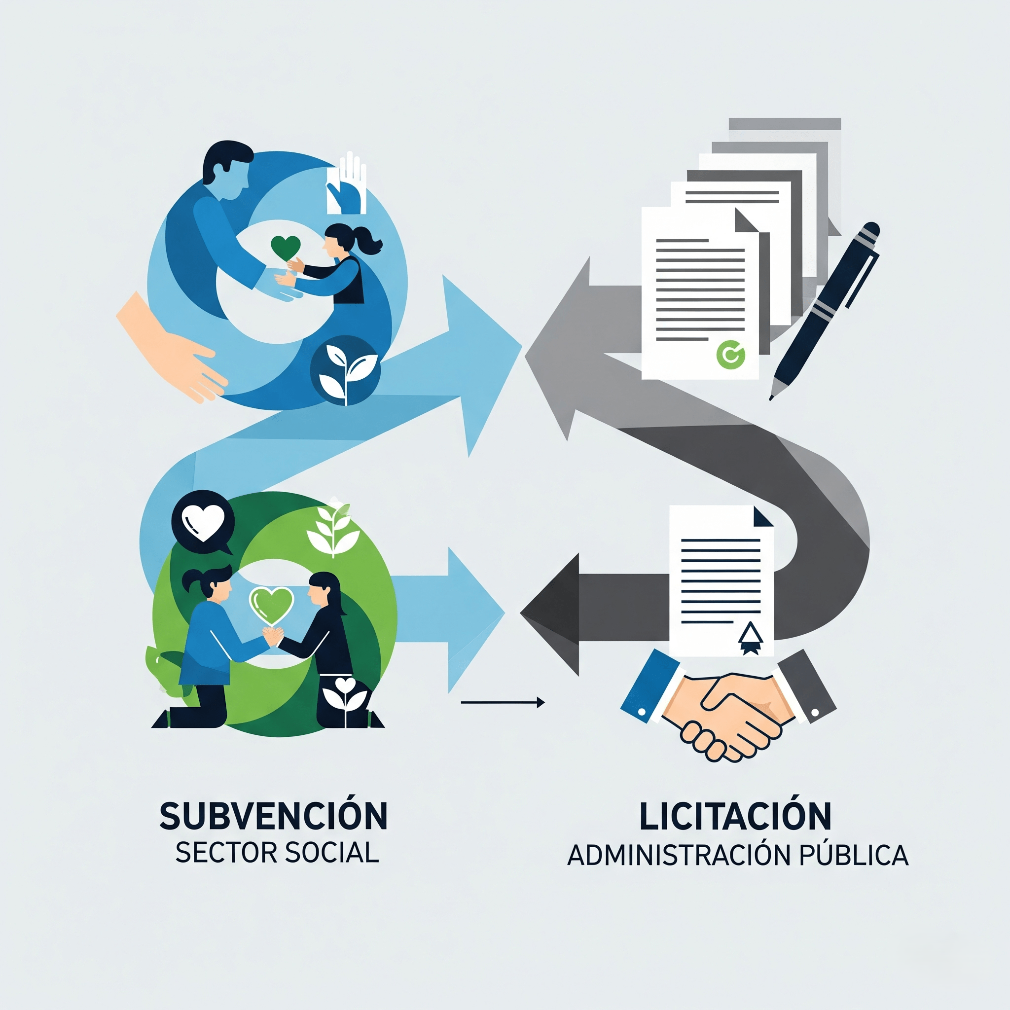 KOA Connexió – subvención vs licitación portada KOA Connexió - subvención vs licitación portada